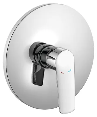 Produktbild von SCHMITZ UP-Duscharmatur, 1 Weg, Chrom mit Einbaukörper