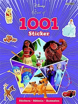 Zdjęcie produktu dla Disney Best of: 1001 Sticker - Stickern - Rätseln - Ausmalen