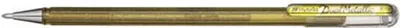 Produktbild von Pentel Hybrid Gel Tintenroller "Dual Pen" gold