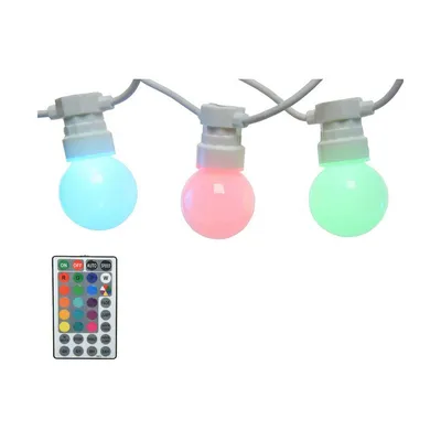 Image de Guirlande Lumineuse Rgb Extérieure éclairage Rgb Extérieur Personnalisable - Lumineo