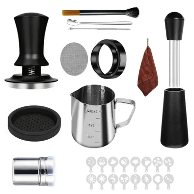 28-teiliges Espresso-Zubehör-Set mit 51 mm Tamper
