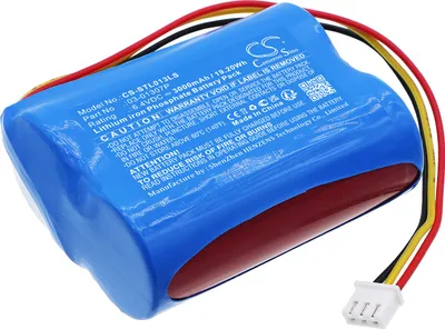 Immagine prodotto di TECHTEK Batteria compatibile con [Stanilite] PEJLLXCM-1, PEJLLXCM-2, PEJLLXCM-3, PEJLLXCM-5, PEJLLXWM-1, PEJLLXWM-2, PEJLLXWM-3, PEJLRFCM-1, PEJLRFCM