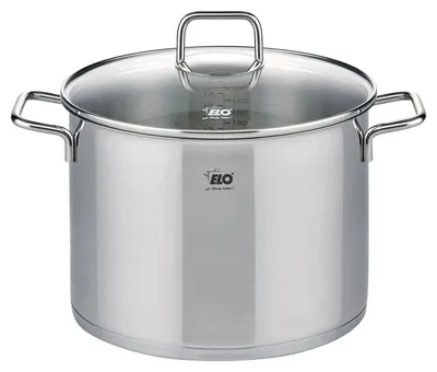 Productafbeelding van Kookpan - Roestvrij staal - Ø 26 cm - Met glazen deksel - 9,5 l