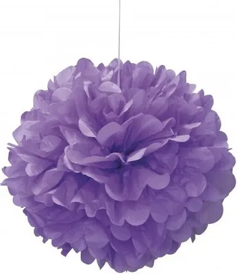 Produktbild von Unique Party 63202, Dekorative Kugel, Violett, Papier, 1 Stück(e), Box, 40 cm