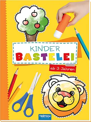 Obrázok produktu pre Trötsch Bastelbuch mit Bastelbögen Kinderbastelei ab 3 Jahren
