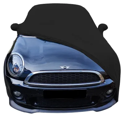 Image de Housse de voiture intérieure adaptée à Mini Coupe (R58) Noir avec poches pour