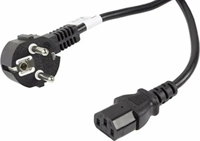Produktbild von LANBERG CEE 7/7->IEC 320 C13 10m VDE Stromkabel schwarz