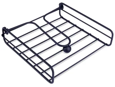 Obrázek produktu pro Držák na ubrousky – kov – 19 x 19,5 cm – černý