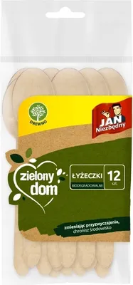 Obrázek produktu pro Jan Niezbędny Dřevěné lžičky do kuchyně, 12 kusů