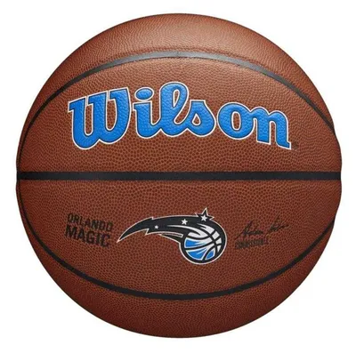 Produktbild von Wilson - "Team Alliance Orlando Magic" Basketball PP9334 (7) (Braun)