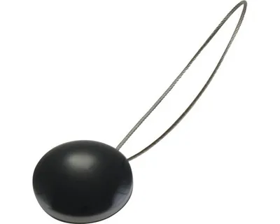 Obrázek produktu pro Magnetická spona na závěsy Pearls šedá 1 ks