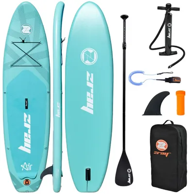 Produktbild von Zray EA-2 Allround Air 10'2 (310 cm) aufblasbares SUP Board Set  Komplettset mit Paddel, Pumpe, Rucksack & Leash