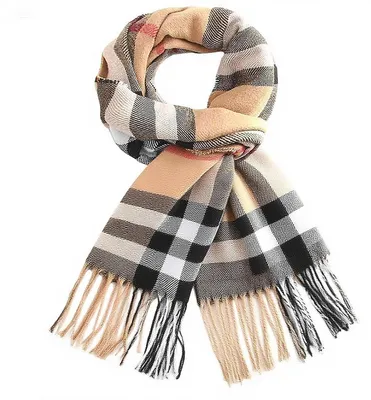Image de Écharpe d'hiver pour femmes et hommes, 30 x 190 cm