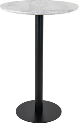 Produktbild von Bartisch >Bolzano< in Weiss, Eiche-Massiv - 70x105x70cm (BxHxT)