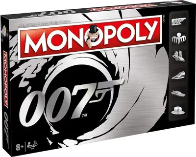 Produktbild von Hasbro Monopoly James Bond 007 Brettspiel - Film Edition