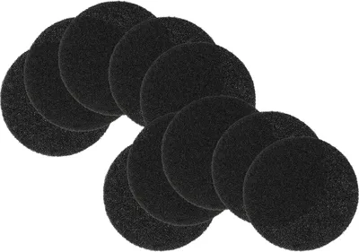 Produktbild von vhbw 10x Luftfilter G2 kompatibel mit Buderus Logavent HRV126-43 D Lüfter, Badlüfter, Ventilator, Lüftungsgerät - Schwarz