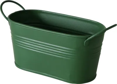 Produktbild von Blumentopf LINGO, verzinkt, länglich, 20 x 8,5 x 9,5 cm