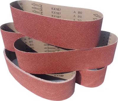 Produktbild von 5 Schleifbänder 100 x 915 mm Körnung P 240 Gewebebänder Schleifband   - BOHRFUX