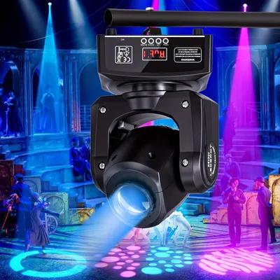 Produktbild von Bewegliches Scheinwerfer – Discokugel – Bühnenbeleuchtung – DJ-Beleuchtung – Showbeleuchtung – 2er-Pack – 120W LED RGBW