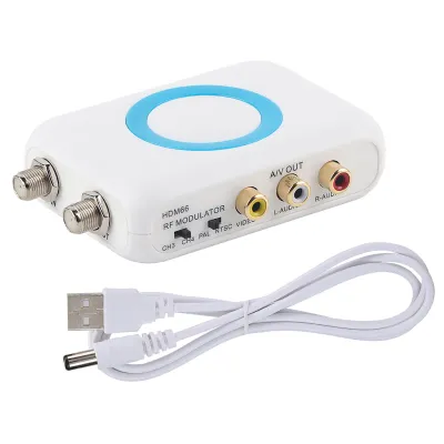 Image de HDM66 ABS : modulateur vidéo RF haute définition portable et flexible, avec sortie au format PAL/NTSC
