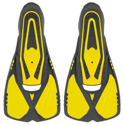 Immagine prodotto di Pinne subacquee Abysstar F1 Pro, colore giallo, taglia EU 42-43, colore giallo, taglia EU 42-43