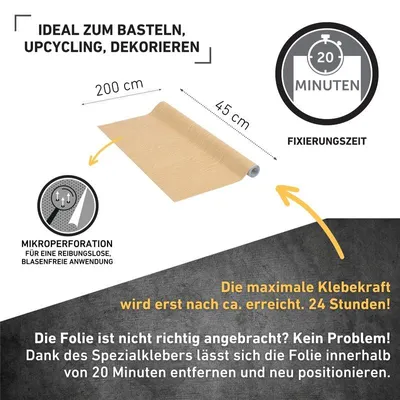 Produktbild von Perfect Fix® Klebefolie Kiefer oregon - 67,5x200cm