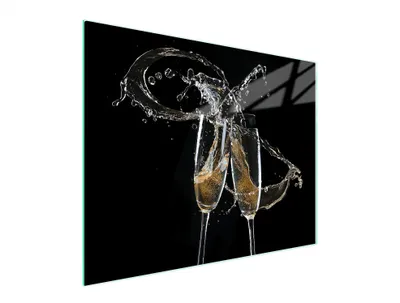 Image de Planche à découper en verre 52x40 vin