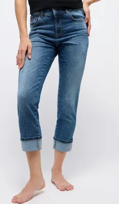 Produktbild von CICI CROP GLAM 3388 mid blue used destroyed Größe 44