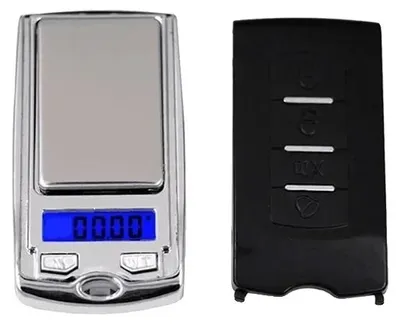 Obrázek produktu pro Digitální kapesní váha, vysoká přesnost, kompaktní design, kapacita 100 g, rozlišení 0,01 g