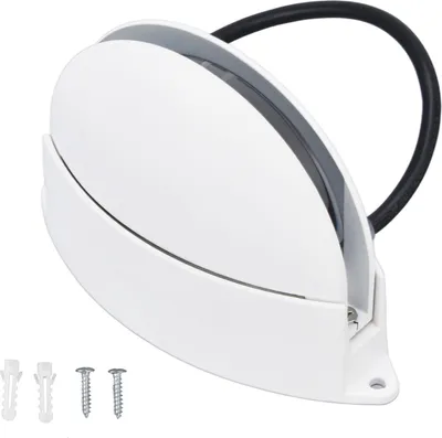 Produktbild von Fensterbanklampe 180° leuchtendes halbrundes LED-Wandlicht für Flur Korridor Wohnzimmer AC85-265V weißes Licht