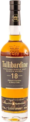 Produktbild von Tullibardine 18 Years Old Highland Single Malt Scotch Whisky 43% Vol. 0,7l in Geschenkbox