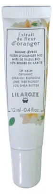 Produktbild von Lilaroze Paris - Baume Lèvres Extrait de Fleur D'oranger Beurre de Karité 12ml