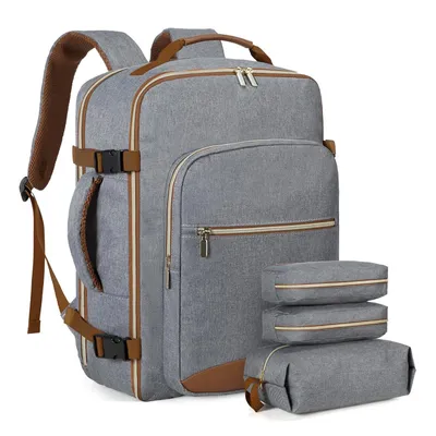 Produktbild von MODFU 40L Laptoprucksack Laptop Rucksack, Wasserbeständig Laptoptasche 180° Öffnen und Schließen, Anti-Diebstahl, Backpack mit Laptopfach