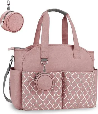 Produktbild von Famanu Wickeltasche 13 Fächer - Rosa