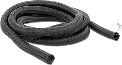 Image de DELOCK Geflechtschlauch selbstschließend 2 m x 16 mm schwarz