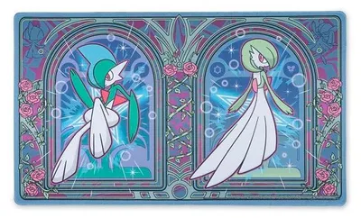 Produktbild von Pokémon Center Guardevoir & Galagladi (Gallade) Majestät Spielunterlage