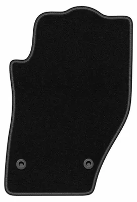 Immagine prodotto di Tappetino guidatore in moquette per Peugeot 308 CC 2007-2013 (cabrio) – 1 pezzo, nero, su misura – Wielganizator BASIC