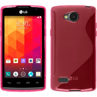 Produktbild von PhoneNatic Case kompatibel mit LG Joy - pink Silikon Hülle S-Style + 2 Schutzfolien