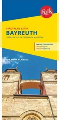 Produktbild von Falk Stadtplan Extra Bayreuth 1:15 000