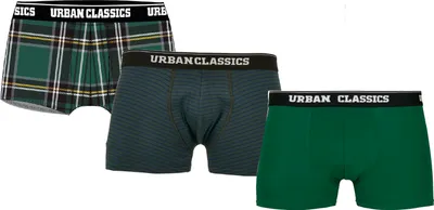 Image de Urban Classics - Boxer PLAID 3er Pack - S