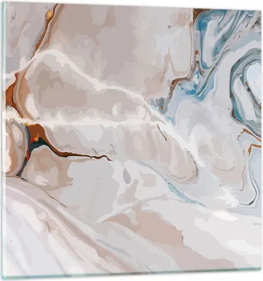 Produktbild von Bilder auf glas - Abstraktion modern - 30x30cm - Glasbilder - Wandbilder - Kunstdruck - zum Aufhängen bereit - Wanddekoration aus Glas - Glas Bilder - Wandbild auf Glas - Einteilig - GAC30x30-4050