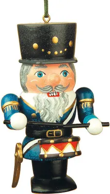 Produktbild von Hubrig Baumbehang Nussknacker Trommler mehrfarbig 7 cm