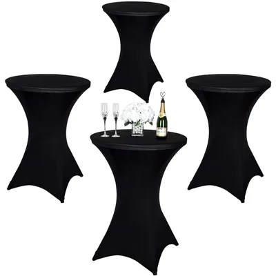 Productafbeelding van Rekbare Tafelkleed - Tafelkleed Buiten - Tafelkleed 80 x 110 cm - Tafelkleed Elasthan - Waterdicht Tafelkleed - 4 Voetzakken - Tafelbedekking