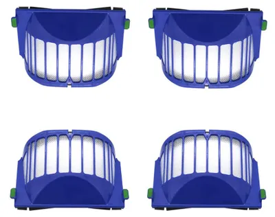 4 HEPA-Filter für iRobot Roomba Serie 600–670