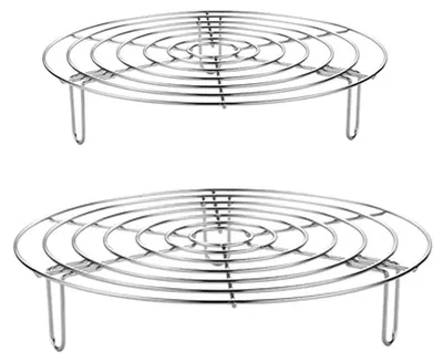 Immagine prodotto di Solidchoice - Griglia in acciaio inossidabile per pentole a vapore, set da 2