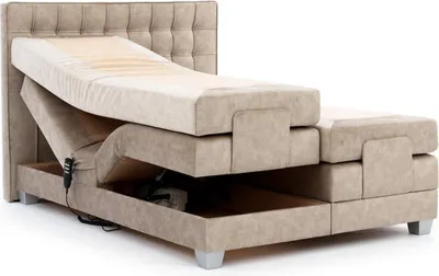 Produktbild von Luxus Schlafzimmer Bett 160x200cm Polsterbett Textil Einrichtung Möbel Neu