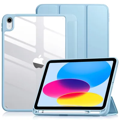 Produktbild von iPad-Hülle mit Stifthalterung für das 11-Zoll-Modell, hellblau