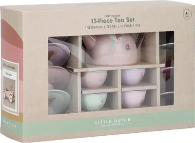 Image de Little Dutch Fairy Garden Tinnen Theeservies