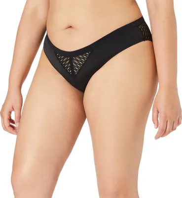Produktbild von Triumph Damen-Slip Aura Spotlight aus Spitze, schwarz, brasilianischer Schnitt, Größe 38
