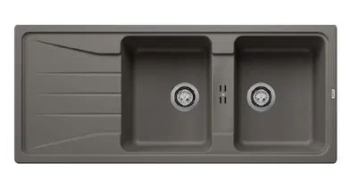 Image de Blanco Sona 8 - Évier en Silgranit, 1160x500 mm, couleur gris 527339